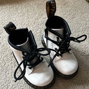 Baby Dr Martens 1460 4 eye boot bootie lace up shoes 4